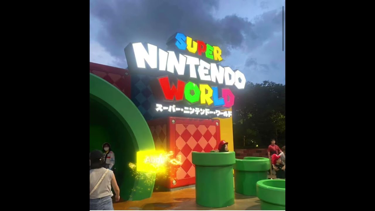 Super Nintendo World in Osaka, Japan