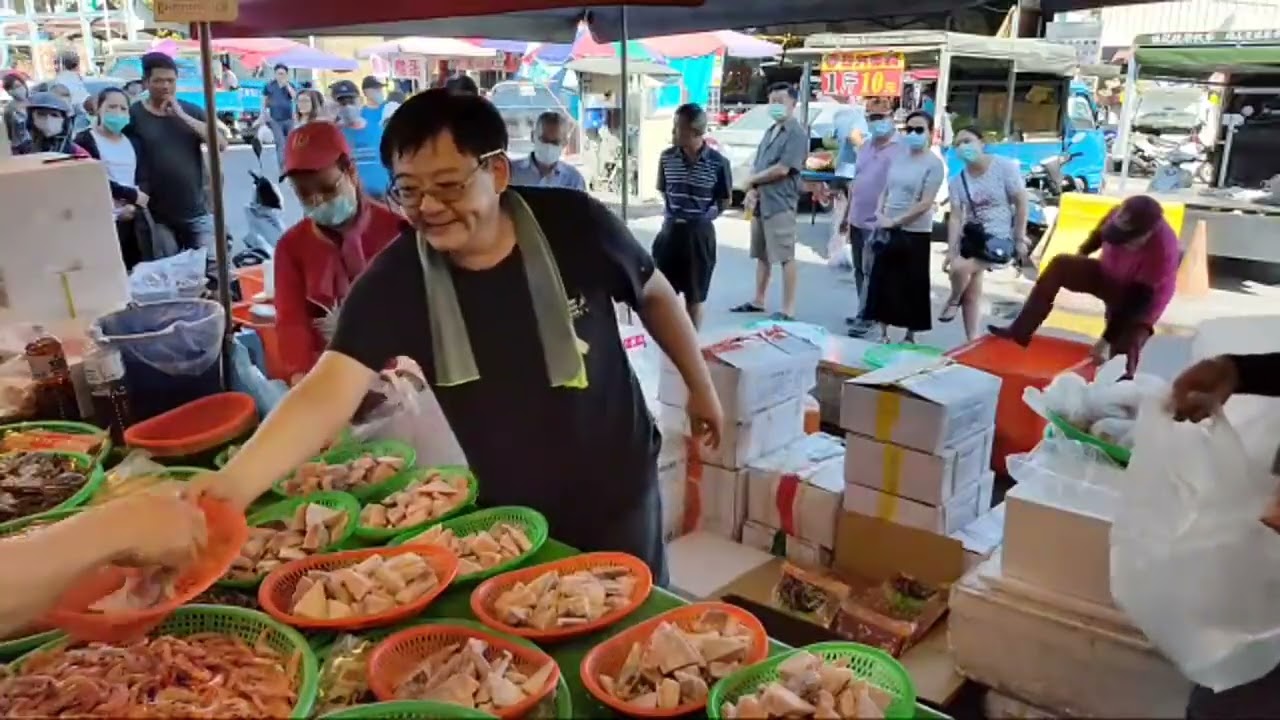 興爸海鮮拍賣叫賣蚵仔寮