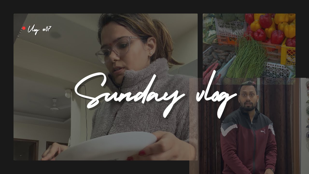 Sunday Vlog~ Husband leaving for a week~ cooking on a super chilly day