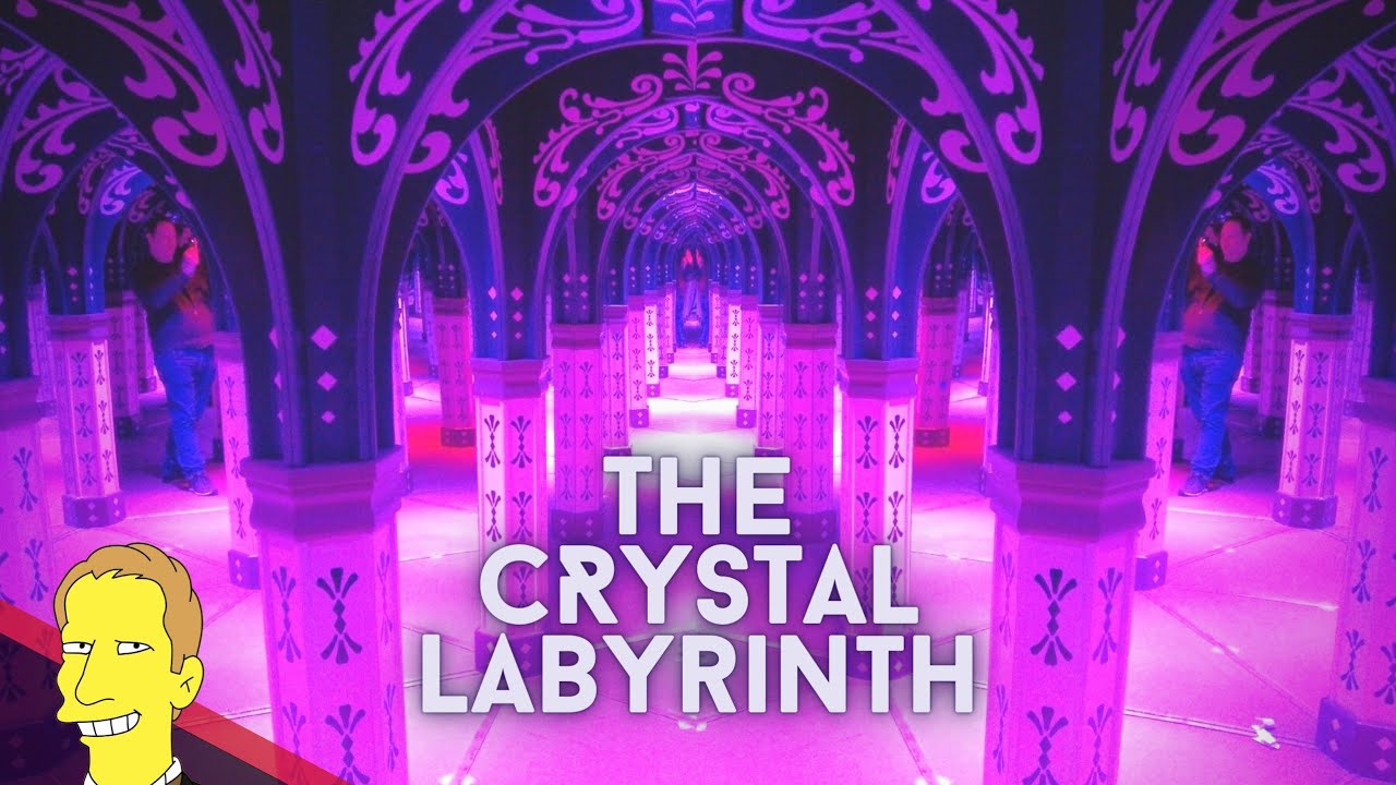 THE CRYSTAL MIRROR MAZE | West Edmonton Mall