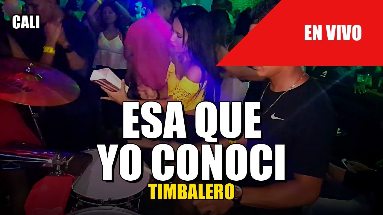 Esa Que Yo Conoci -  La Clave Night Club 🎵 - Timbalero - Reina de la Campana - (Cali - Colombia)