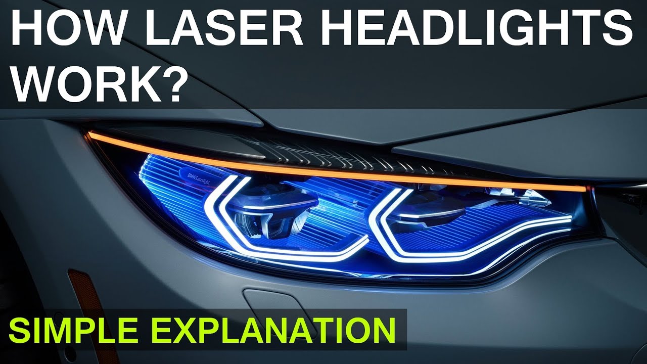 HOW LASER HEADLIGHTS WORK - SIMPLE EXPLANATION