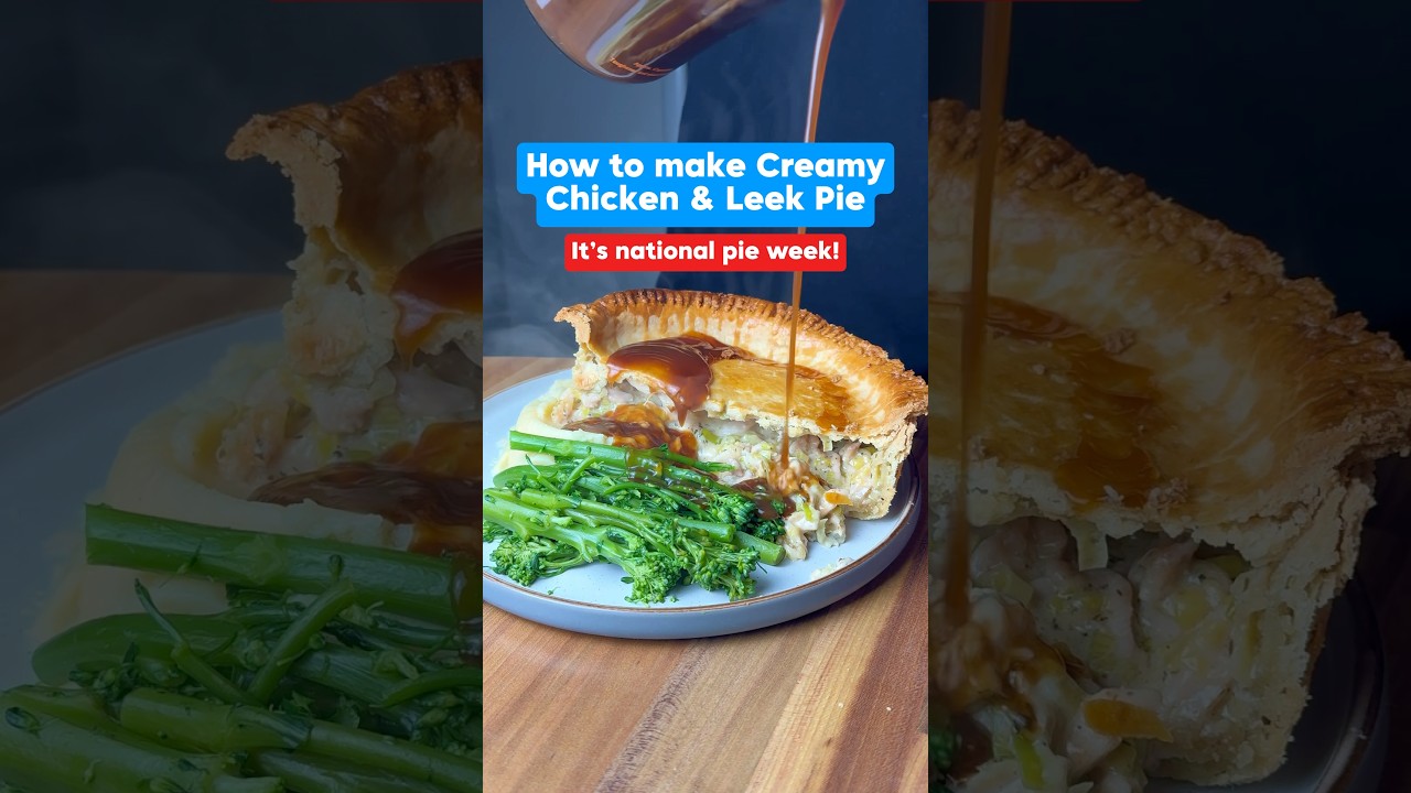 How to make chicken and leek pie #chickenpie #recipe #cooking #recipe