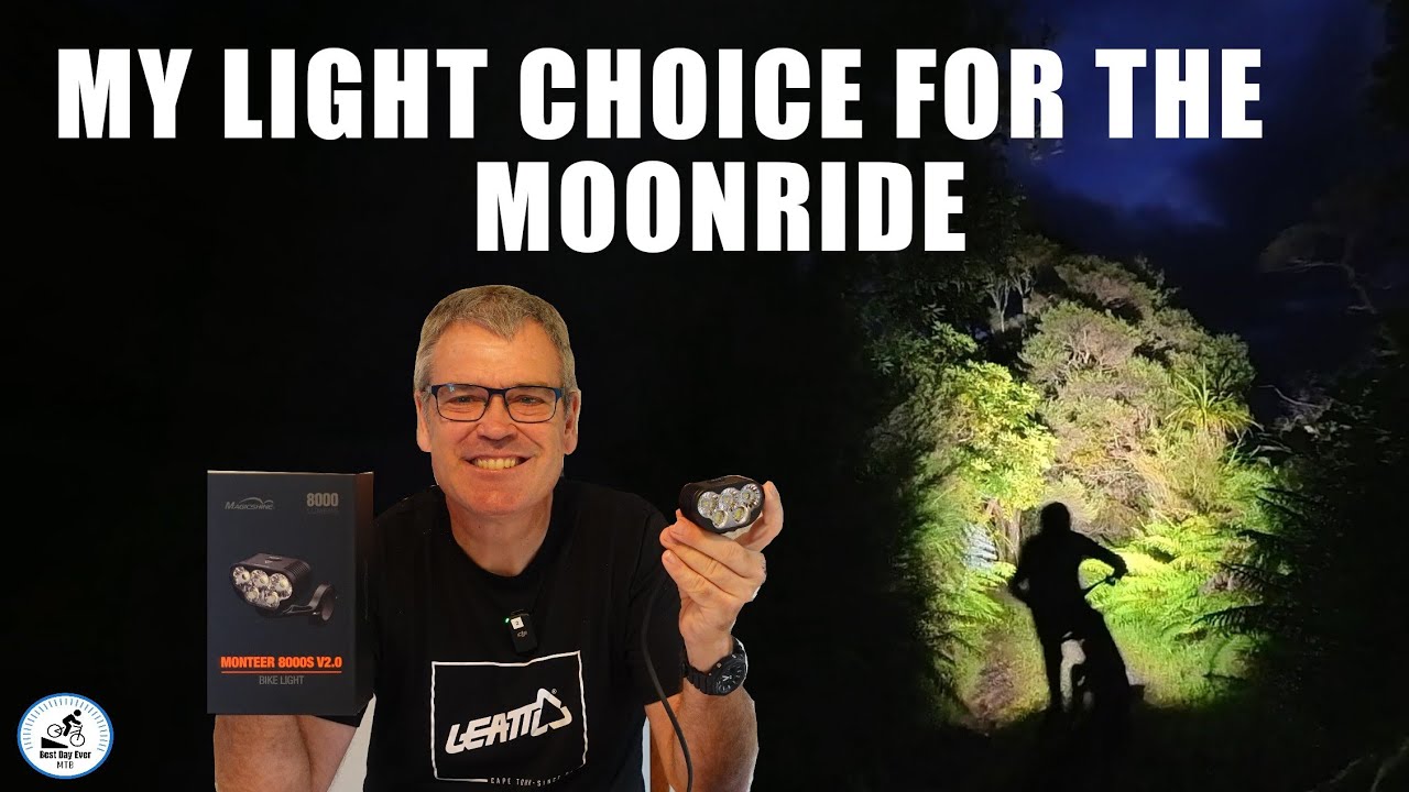 Тестирование моторов Magicshine Monteer 8000 на аттракционе Moonride в Роторуа.