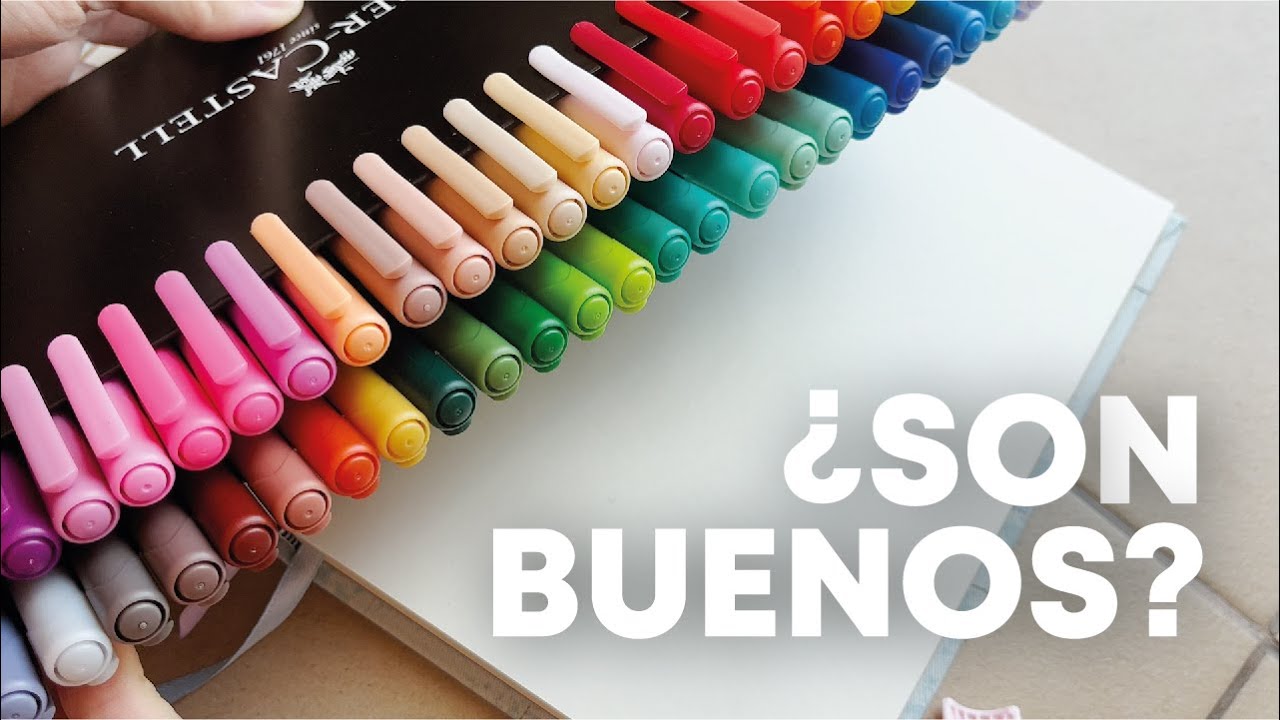 NUEVOS PUNTA PINCEL de FABER CASTELL | Te cuento todo