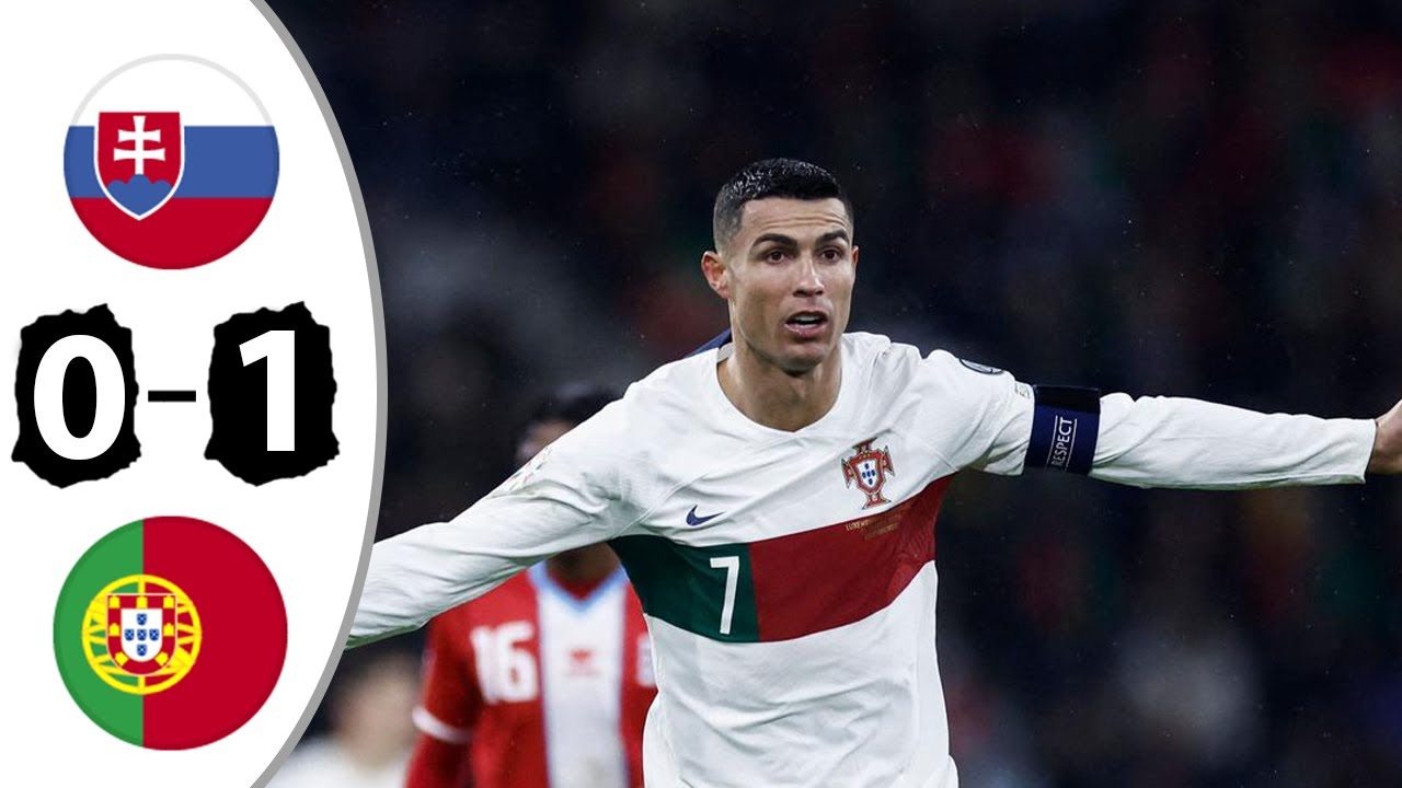 Slovakia vs Portugal 0 - 1  | All Goals & Highlghts 2023