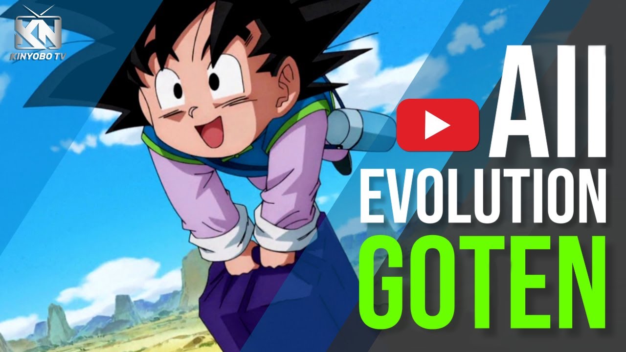 GOTEN All Transformations | Dragon Ball