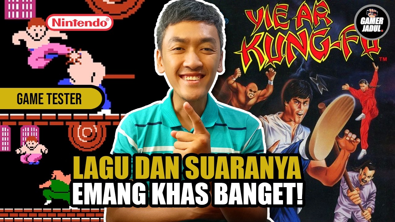 YIE AR KUNGFU NINTENDO (1987) | RETRO GAME NES INDONESIA