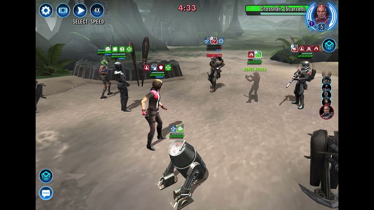 Grand Arena 3v3 - Dr Aphra vs Omega (Fugitive)