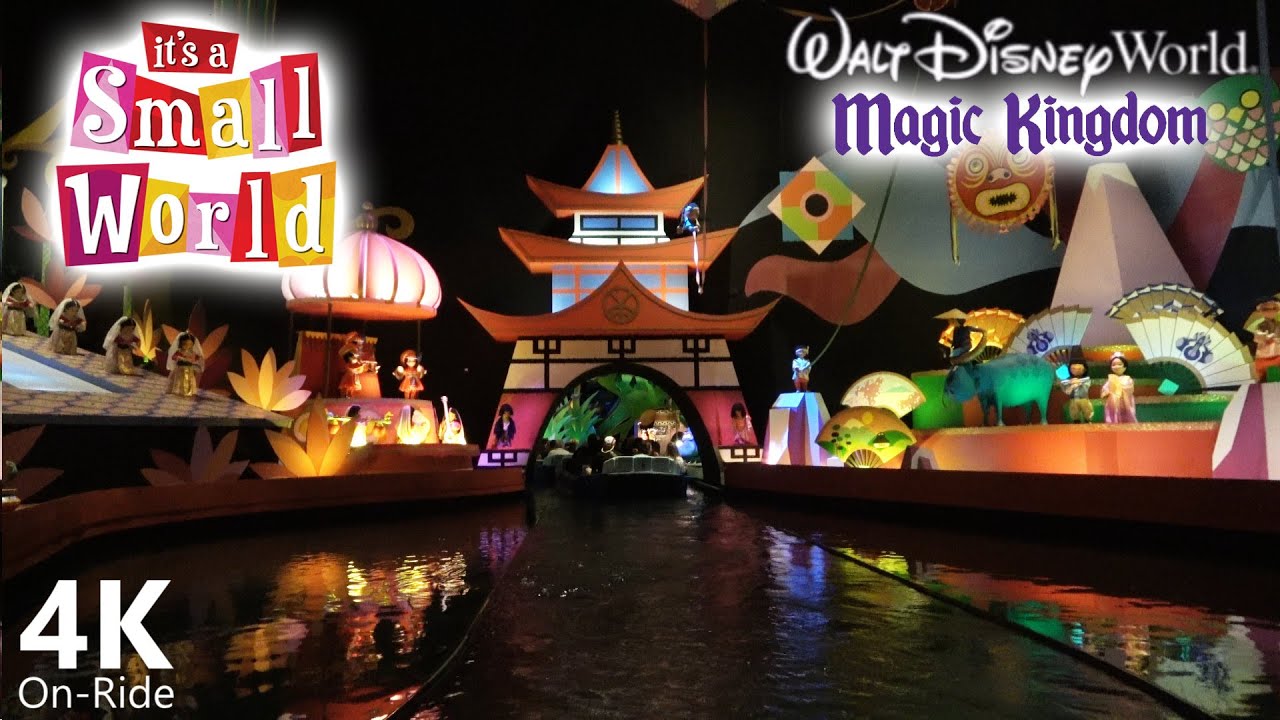 It's a small world - 4K On-Ride - Walt Disney World Magic Kingdom - POV