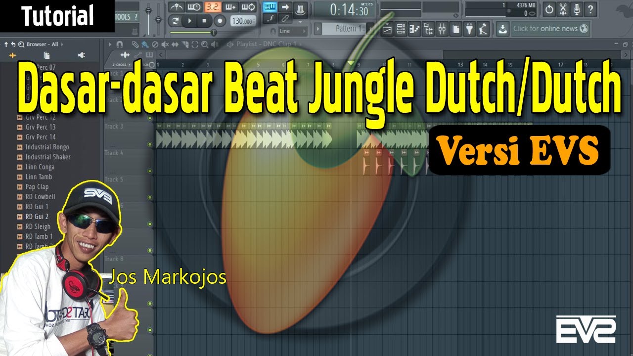 Tutorial Dasar Pembuatan Beat Jungle Dutch [Versi EVS] #1