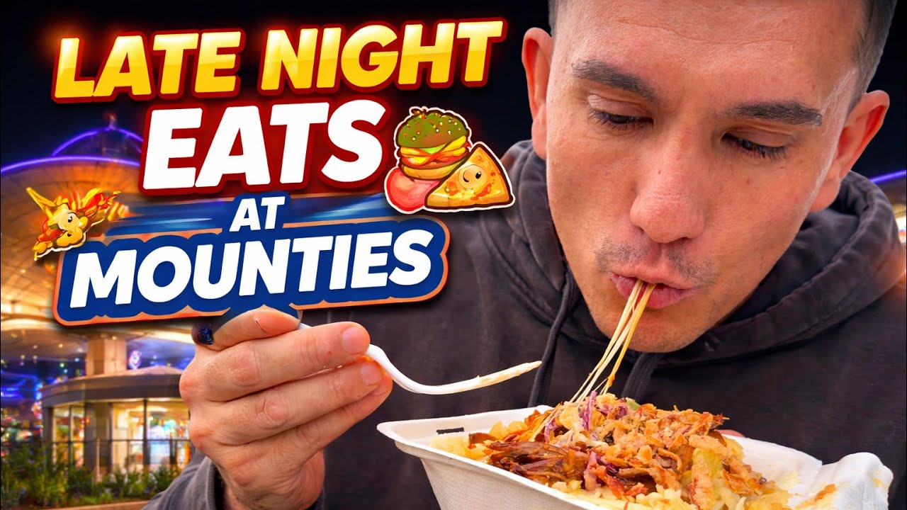 Late Night Eats at Mounties 