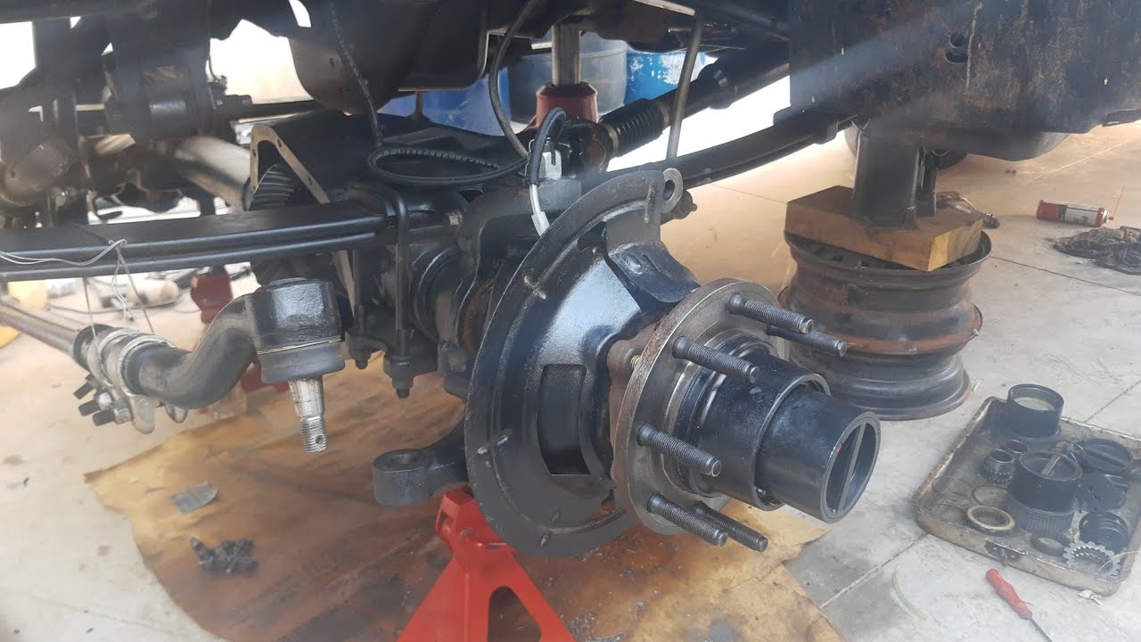 Demostração funcionamento roda livre original f250 4x4.