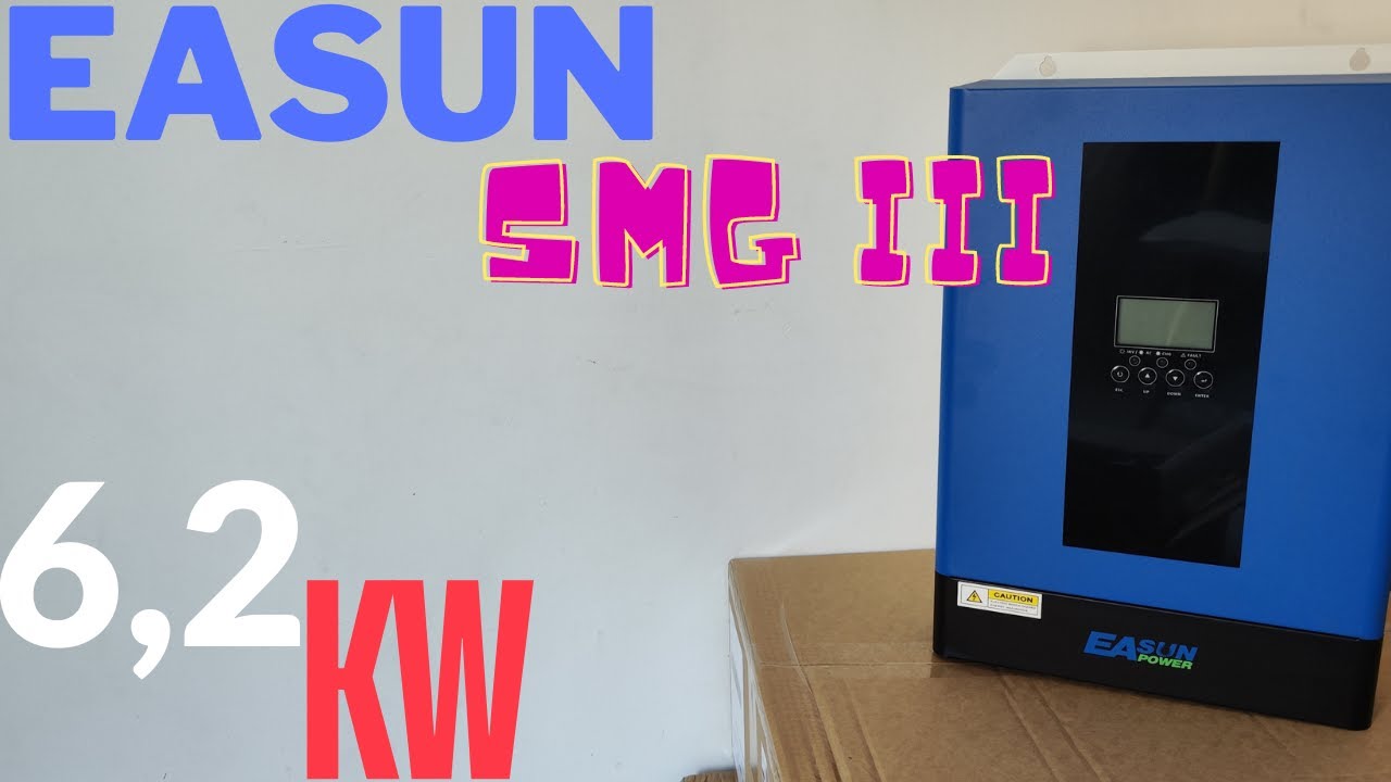 EaSun SMG III 6,2KW model na 2024 szybki Test hybrydy  oraz nie planowany test zwarcia 230V 🔥🔥🔥