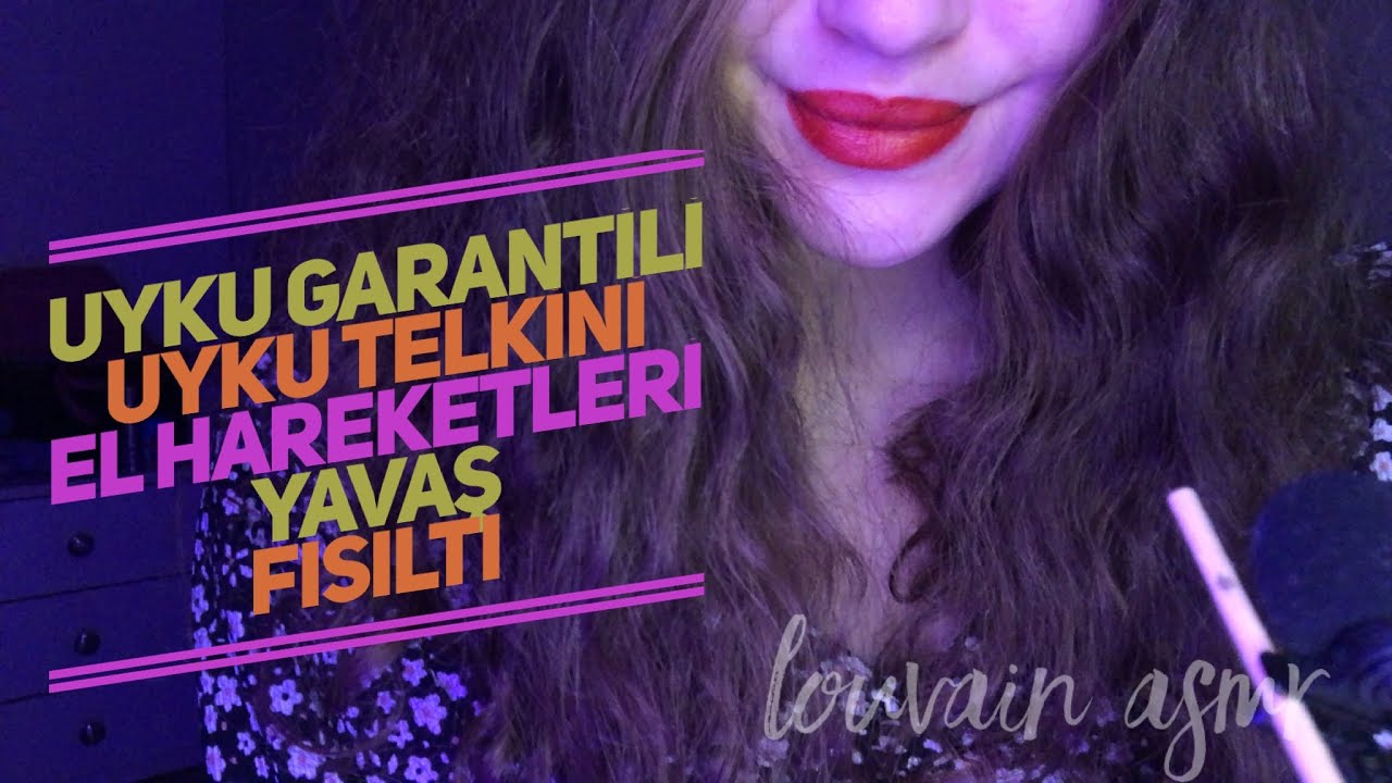Türkçe Asmr | Bu Sakinlik Sizi Uyutacak |Uyku Telkini & Yavaş Fısıltılar | Yavaş El Hareketleri