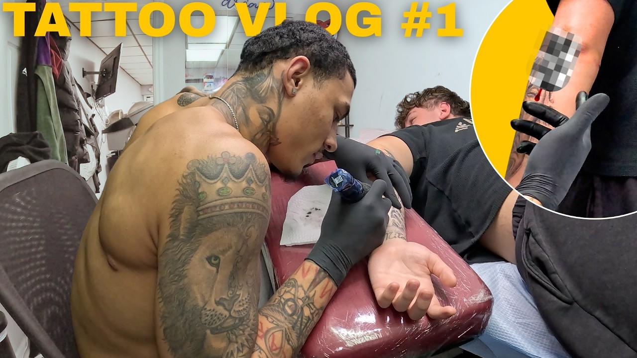 I can’t believe he came back like this… and I saved the tattoo! Session #2