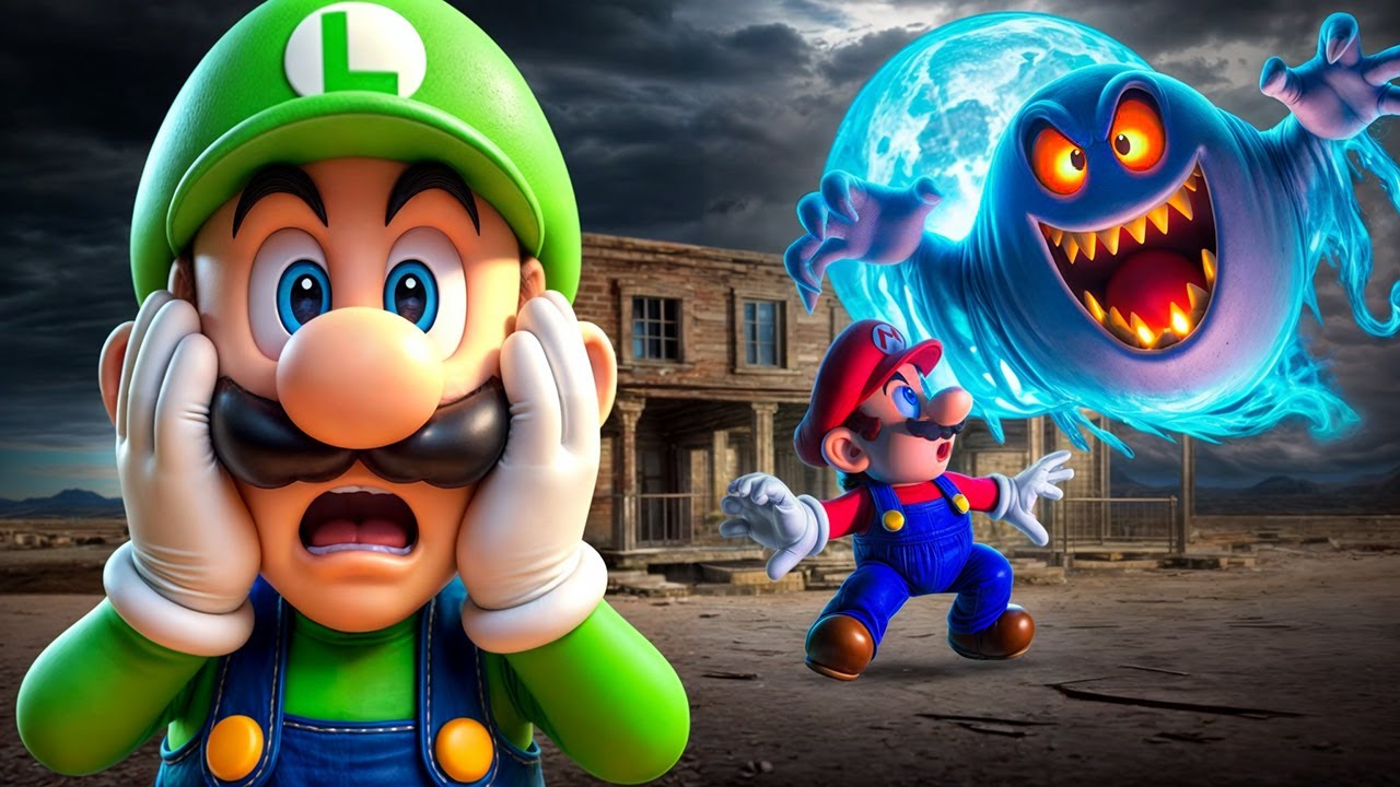 Ghost King Kidnaps Mario! Can He Escape? | Super Mario Story