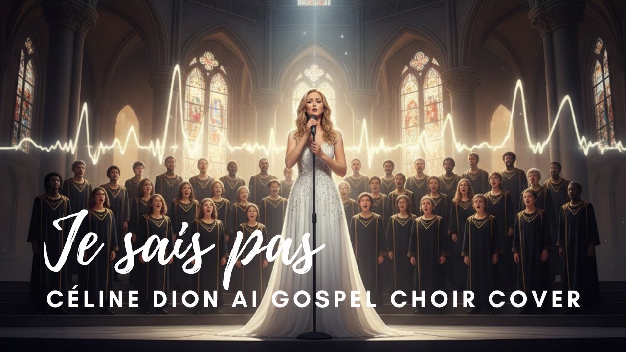 Je sais pas   Céline Dion   AI Gospel Choir cover