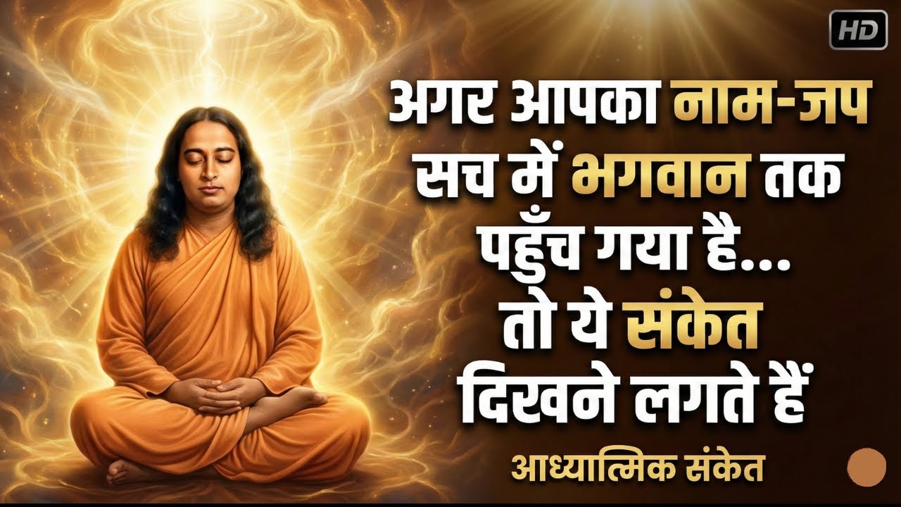 अगर आपका नाम-जप सच में भगवान तक पहुँच गया है… तो ये संकेत दिखने लगते हैं | Paramhansa Yogananda