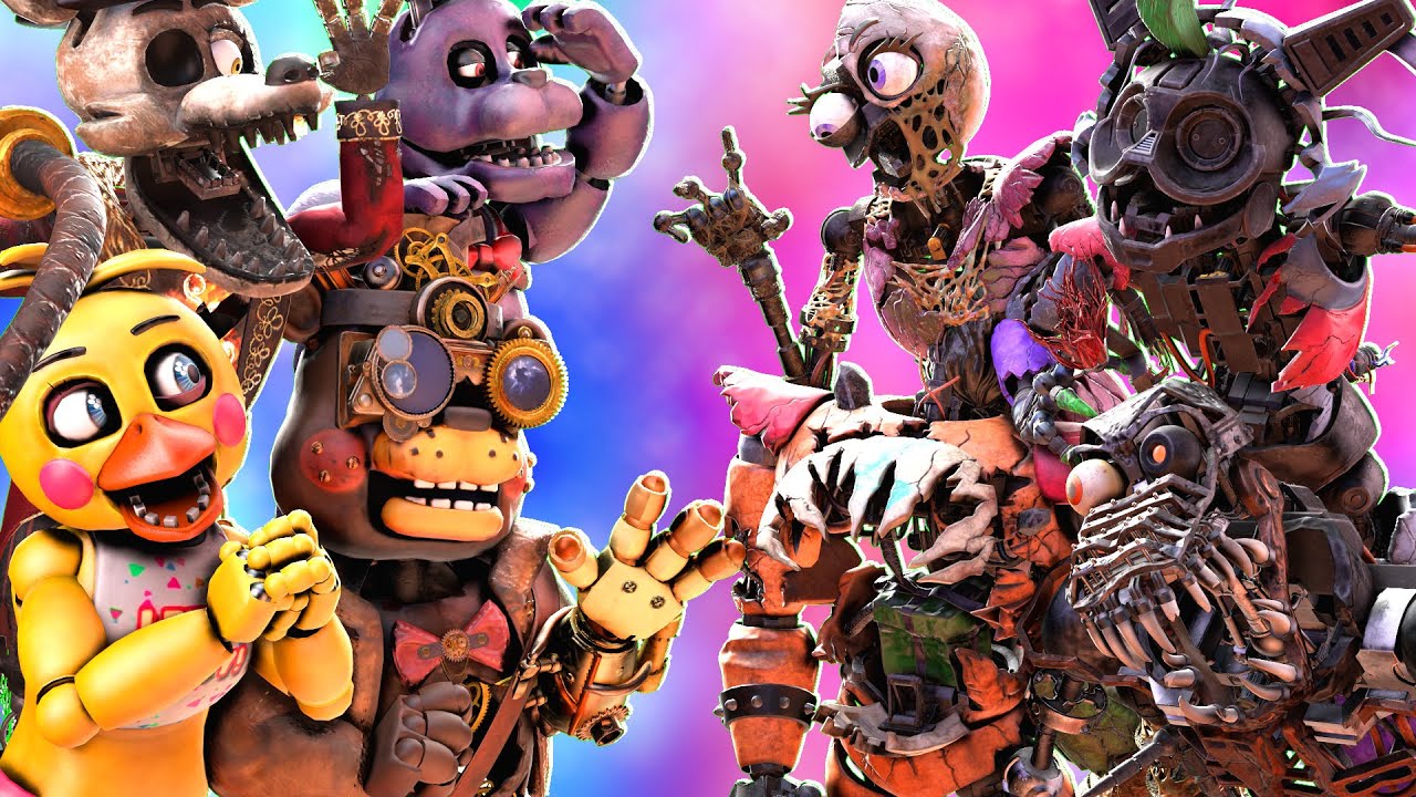 [SFM FNaF] Special Delivery VS Security Breach Ruin