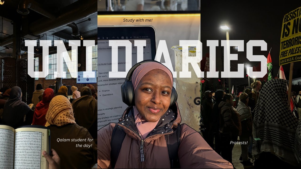 Uni diaries | life as a student, 8:30 classes, lots of studying & productive (vlog)