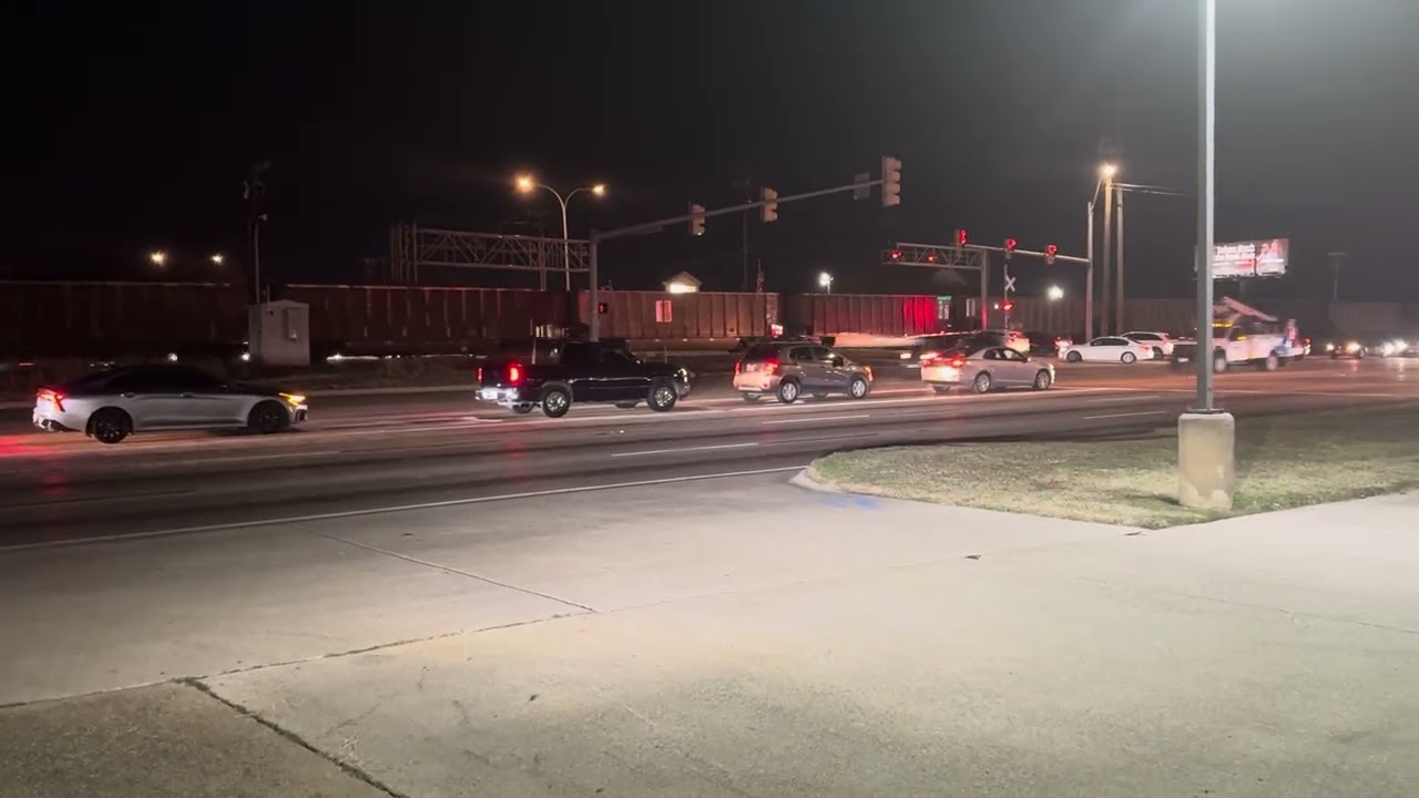 Northbound UP Coal and Tanker Train heading through Watauga TX. December 10, 2025