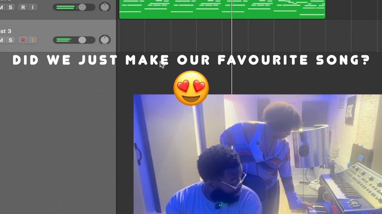 WE MADE OUR FAVORITE SONG! | Studio session ft Sade Amor