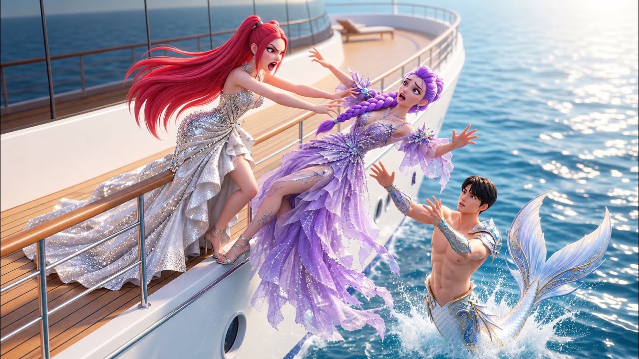 Rescue RUMI from the Evil Plot created by MIRA on the Yacht | KPOP Demon Hunters