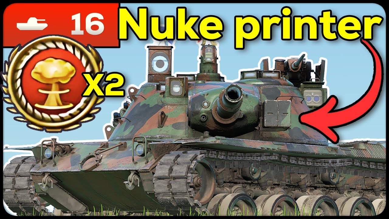 Germany's BEST NUKE PRINTER In War Thunder