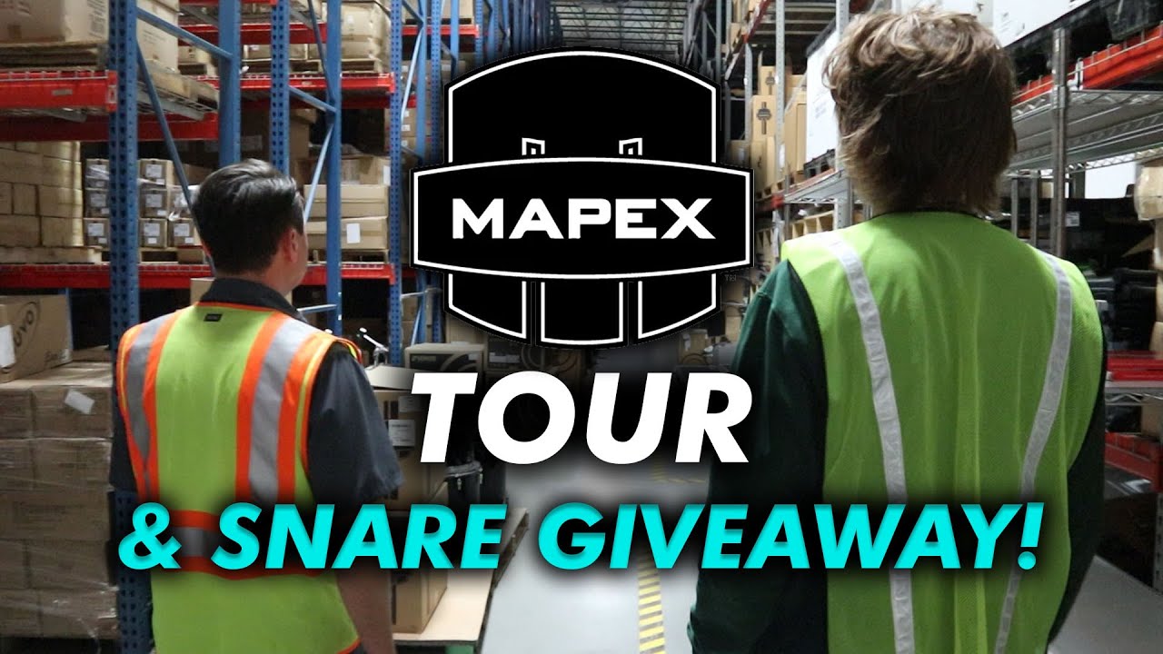 Mapex Tour + Snare Giveaway!