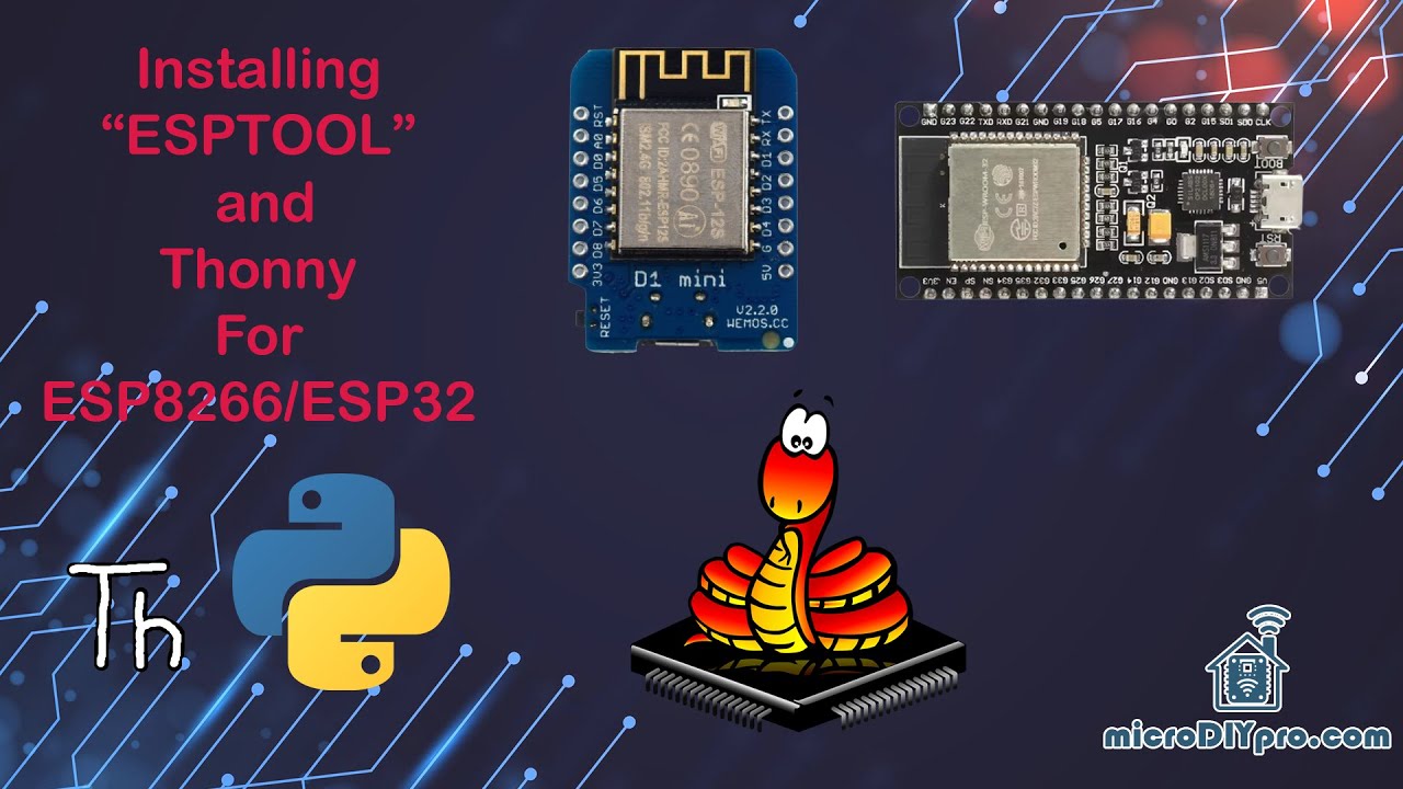Getting Started with MicroPython on ESP8266 & ESP32 | No Experience Needed!