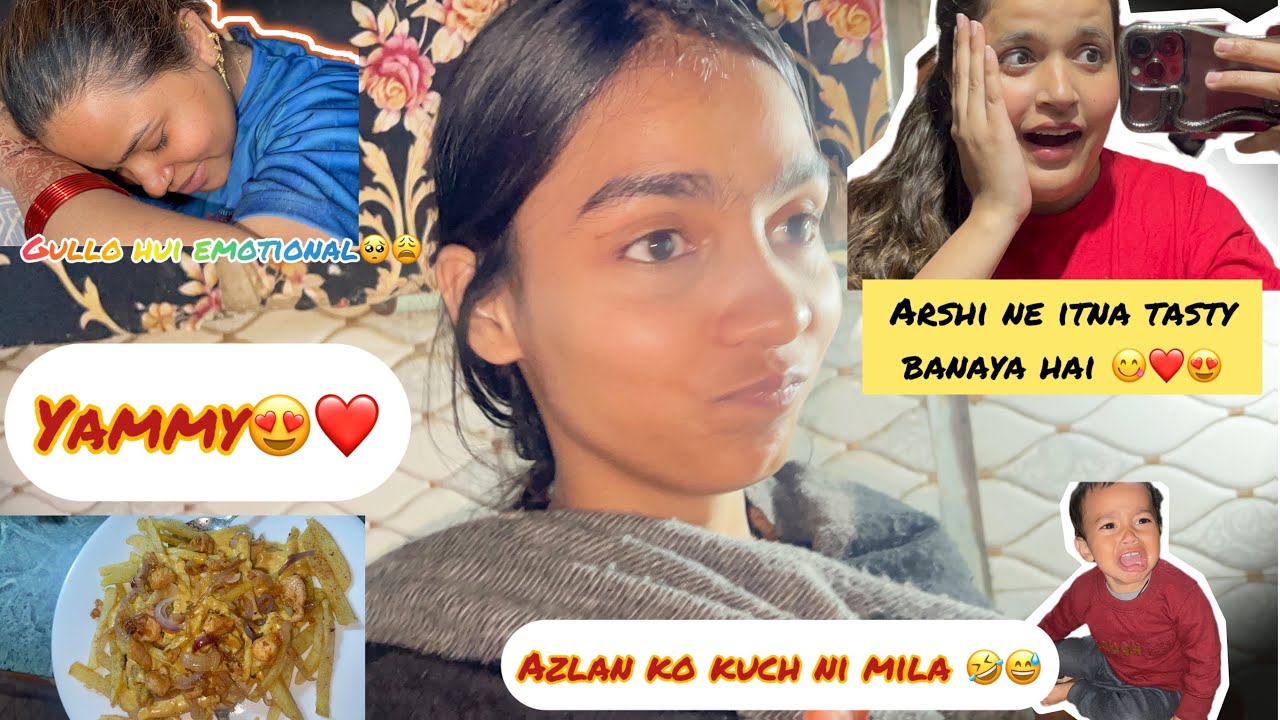 Arshi ne itni acha kuch banaya mere liye yakeen ni ho raha 😍❤️🫶🏻mgr gullo rone lagi😁🤣