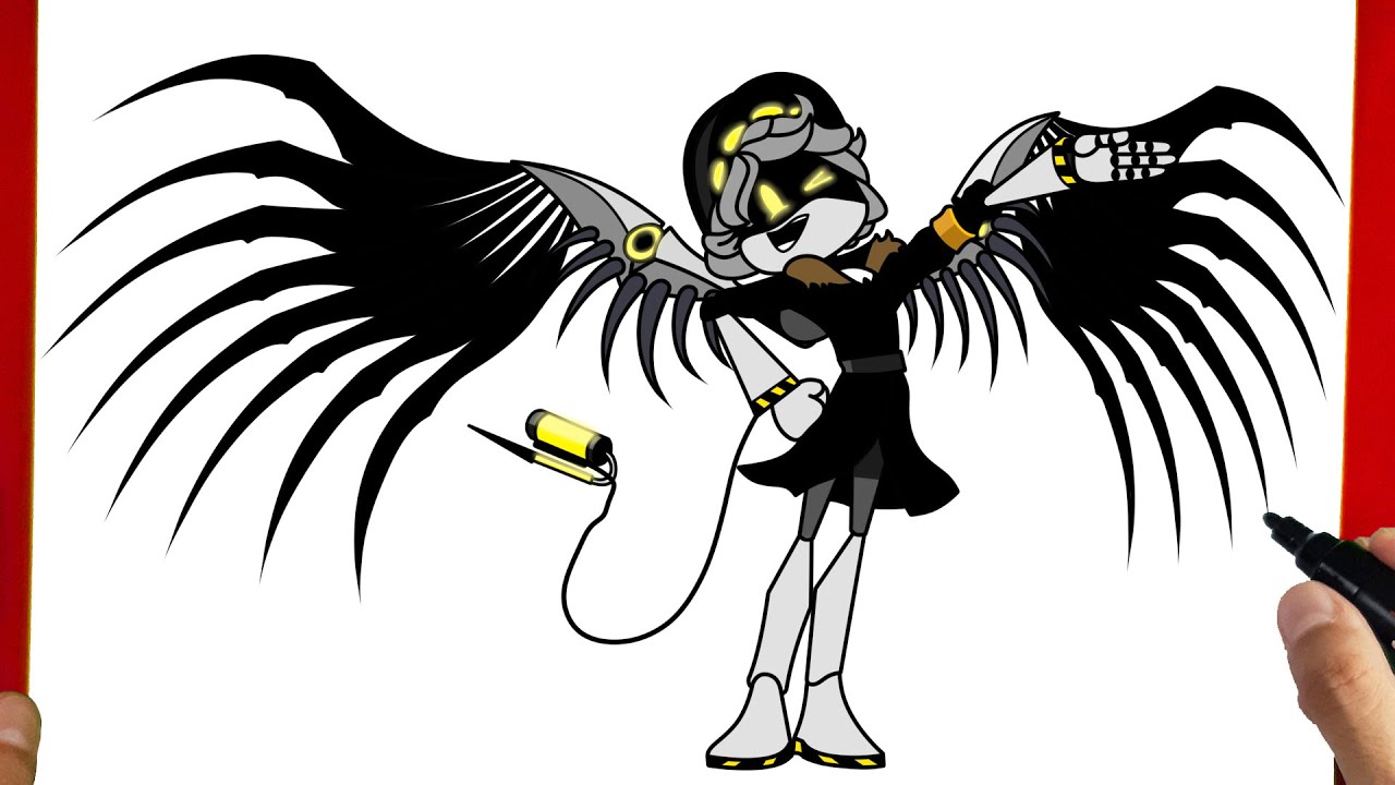How to Draw Serial Designation N | Murder Drones