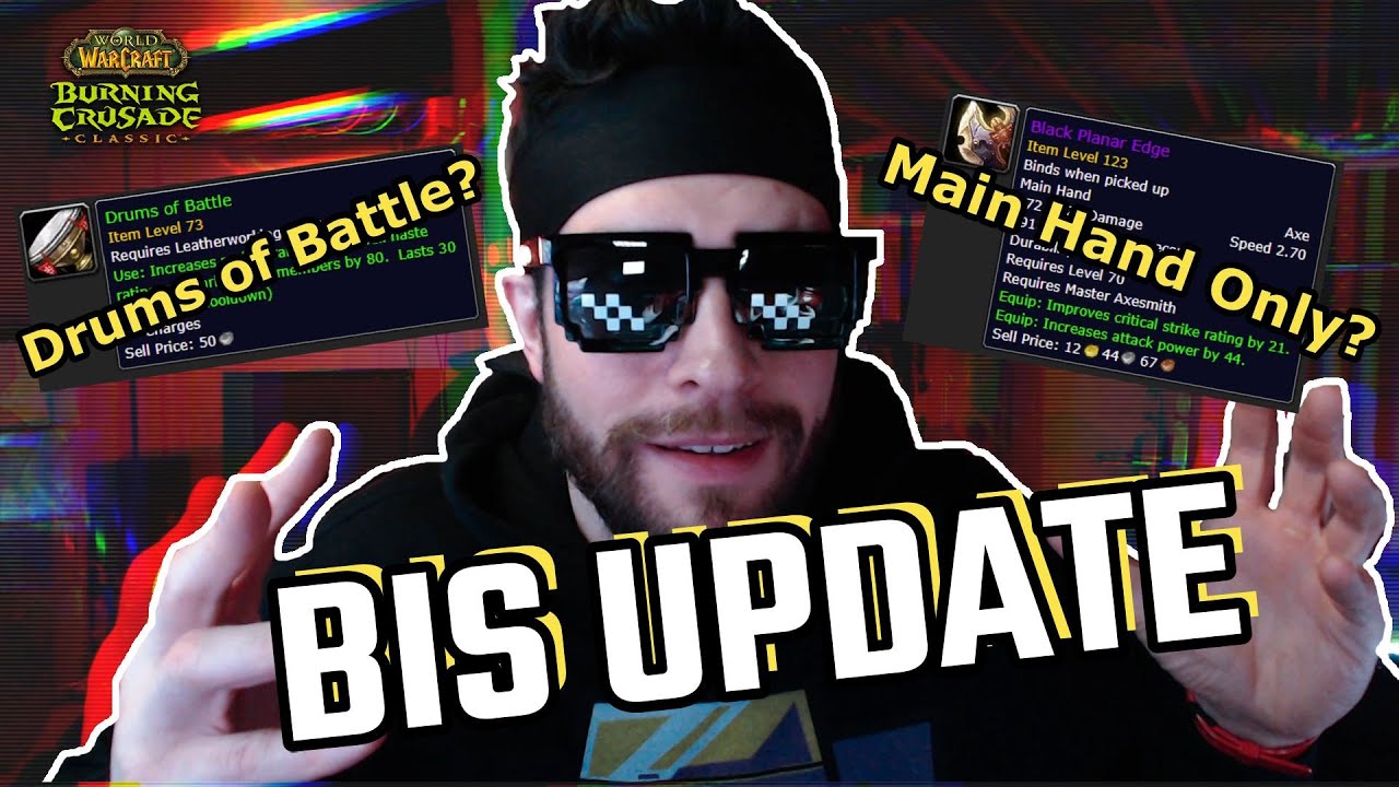 TBC Enhance Shaman Phase 1 BIS UPDATE