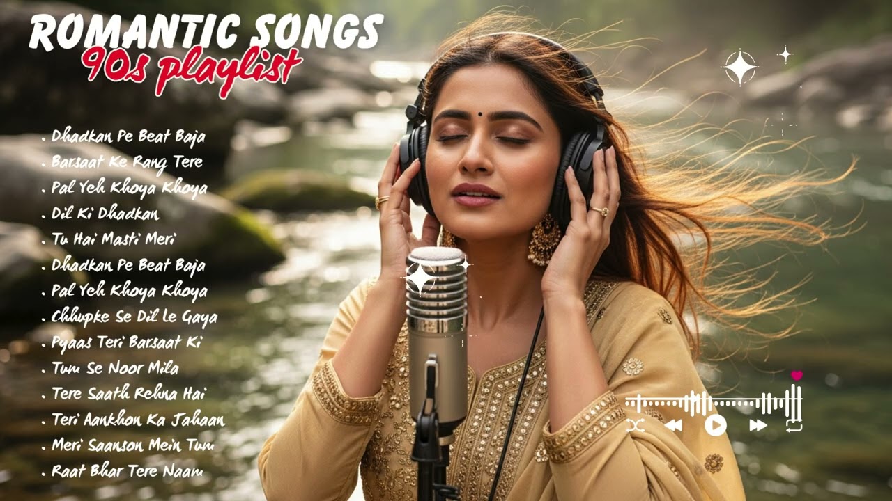 Relaxing 90s Hindi Love Songs Playlist 🌙 Golden Era Romance