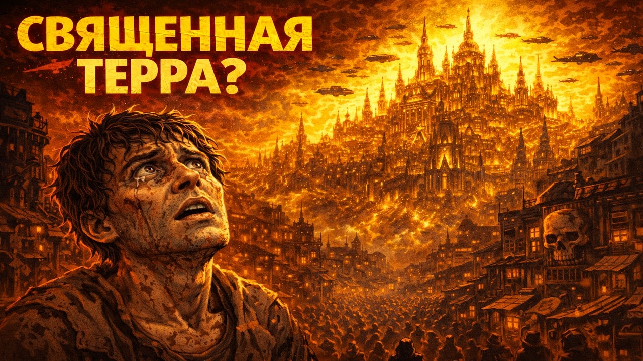 Как Живут Люди На СВЯЩЕННОЙ ТЕРРЕ — Рай Или Худший Улей В Галактике | Warhammer 40k