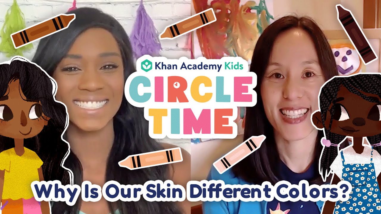 Why Is Our Skin Different Colors? | 📚 Kids Book Read Aloud | Circle Time with Khan Academy Kids