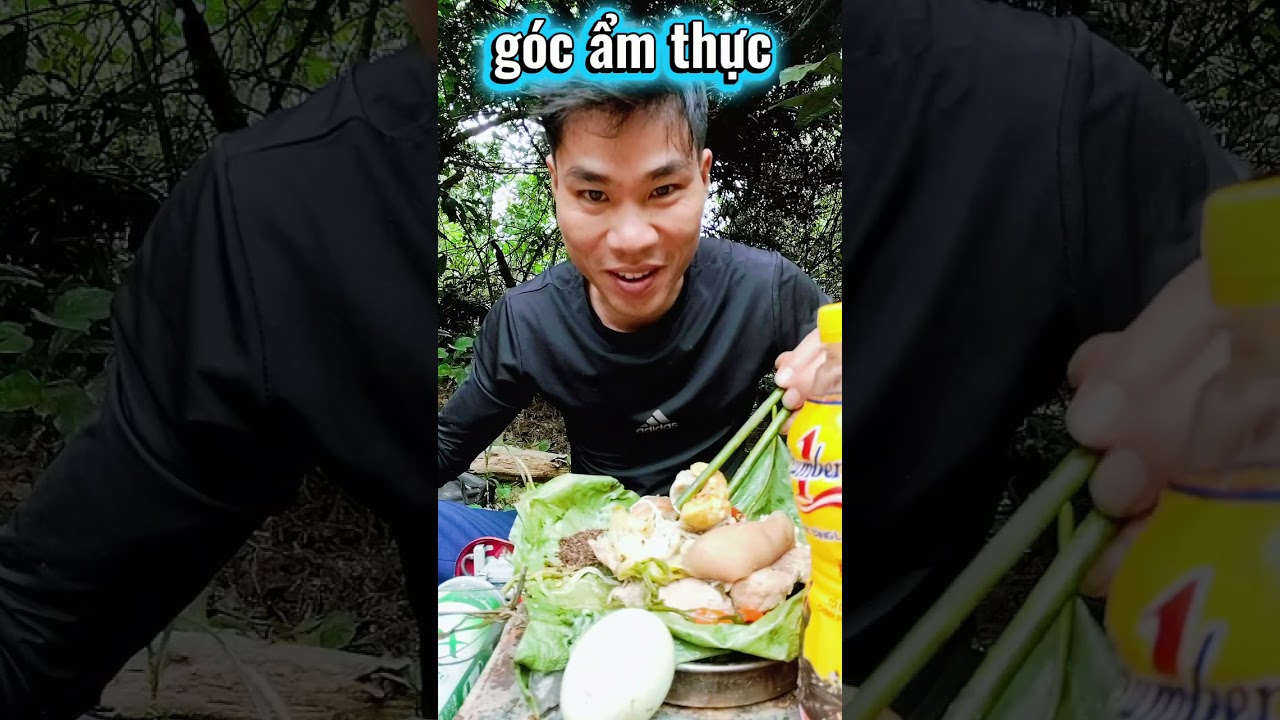 Bữa ăn trong rừng #dirung #trainghiem