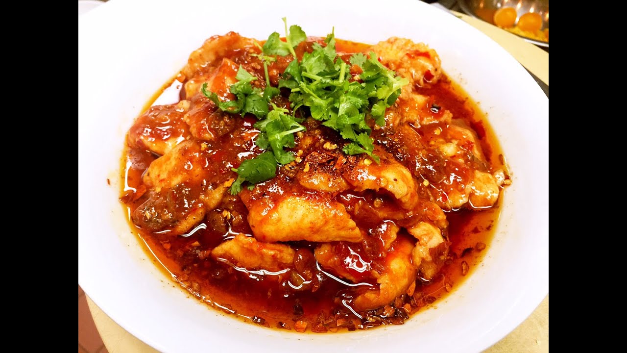The Most Famous Sichuan Spicy Boiled Fish Recipe 水煮魚 CiCi Li - Asian Home Cooking Recipes
