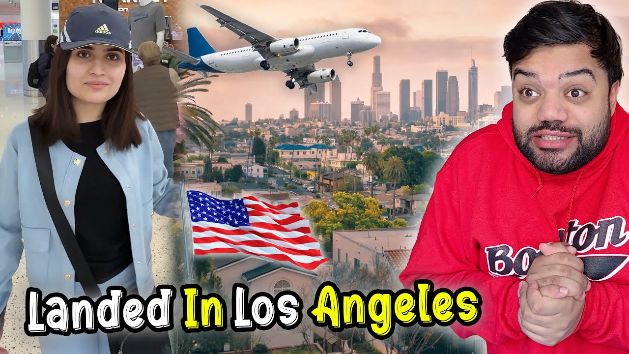 Left New York And Landed In Los Angeles 😍🇺🇸 | United Sates Of America Mein Hollywood Ka Shahar 😱
