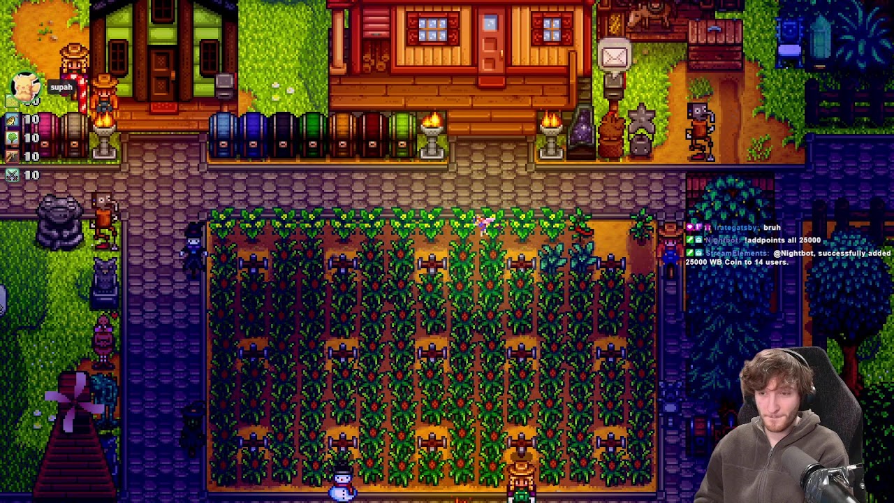 [Stardew Valley] Advanced Money Making & Ancient Fruit Farms ☀️ (CO-OP)