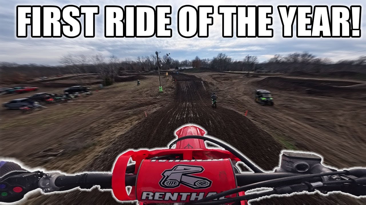 FIRST RIDE OF THE YEAR AT KINGSVILLE MX!