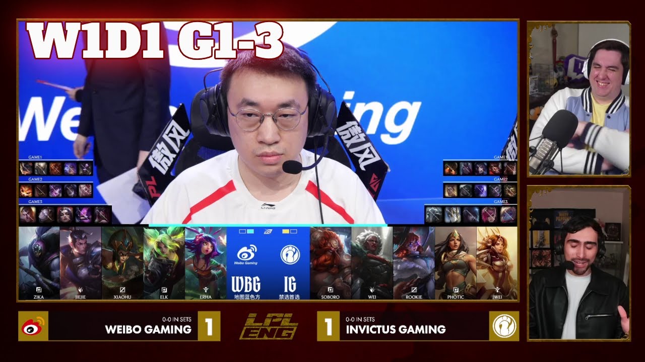 IG vs WBG - Game 3 | Week 1 Day 1 LPL Winter 2026 Split 1 | Invictus Gaming vs Weibo Gaming G3 full