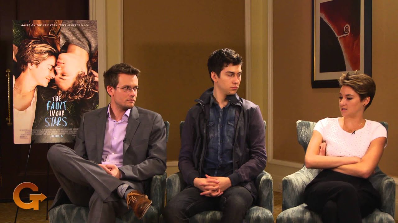 THE FAULT IN OUR STARS Interview - John Green, Shailene Woodley, Nat Wolff