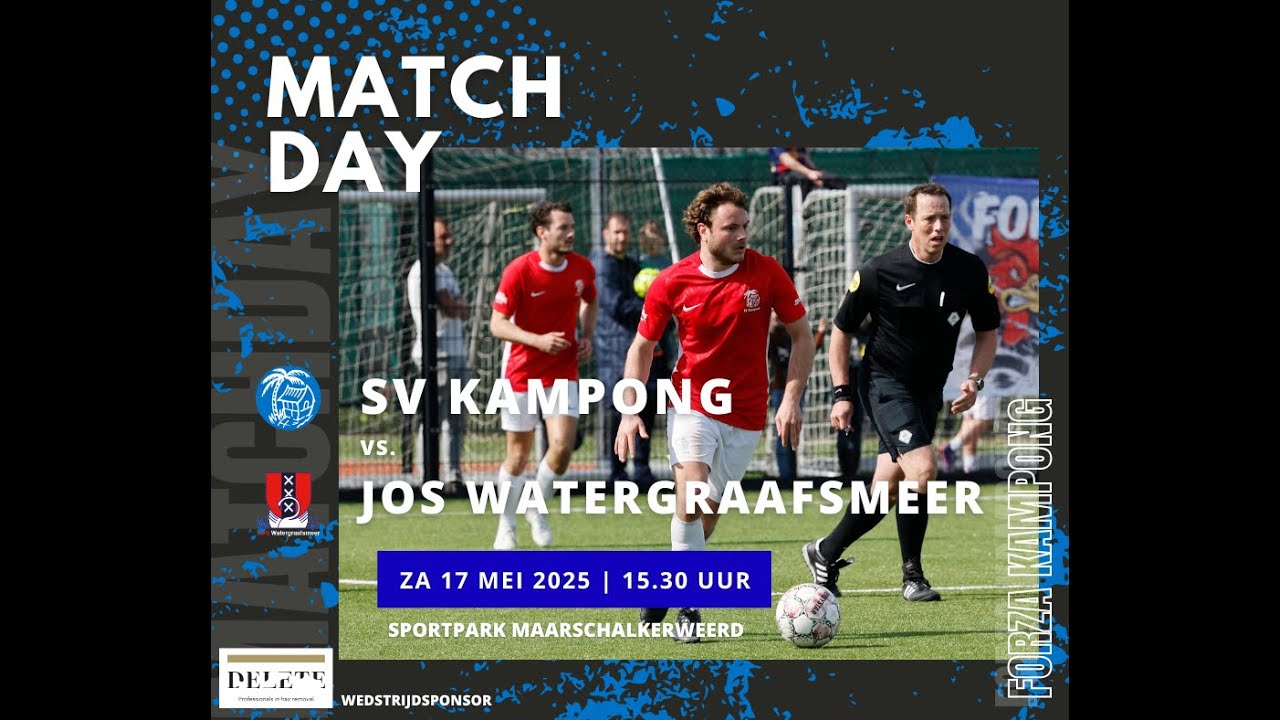 Samenvatting Kampong 1 - JOS Watergraafsmeer, zaterdag 17 mei 2025