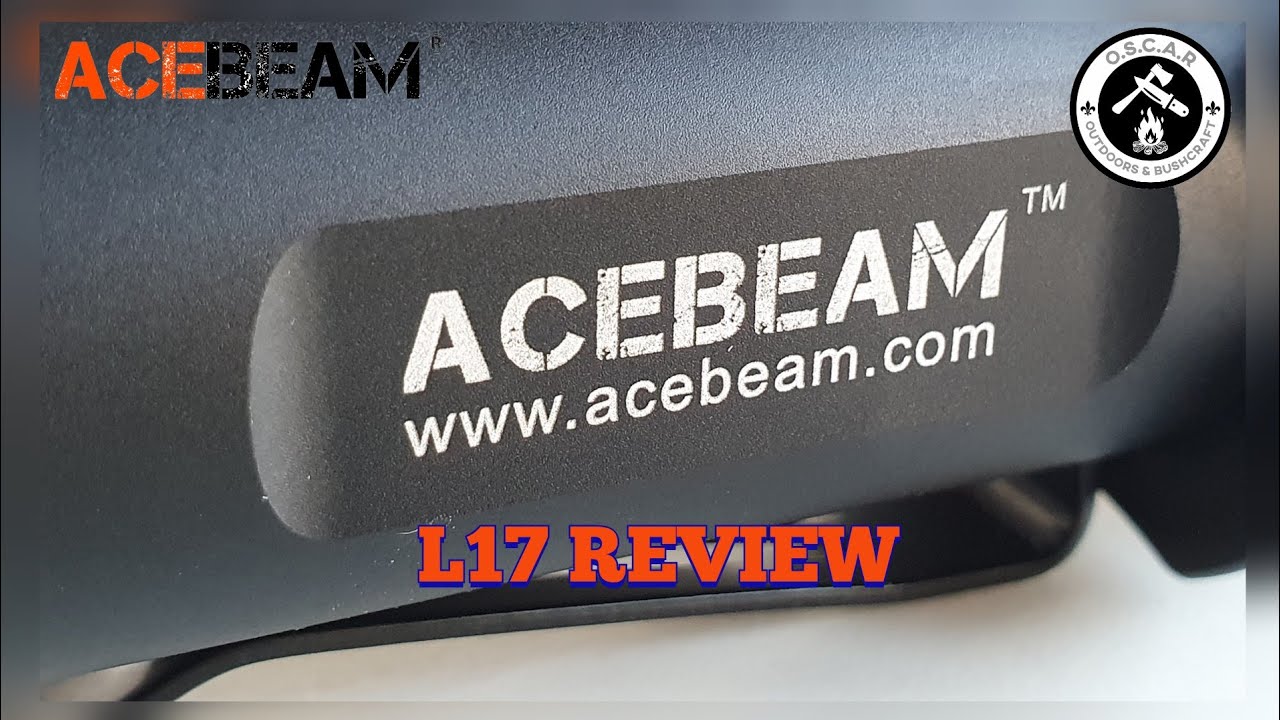 Acebeam L17 Review | Distance Thrower Torch/Flashlight