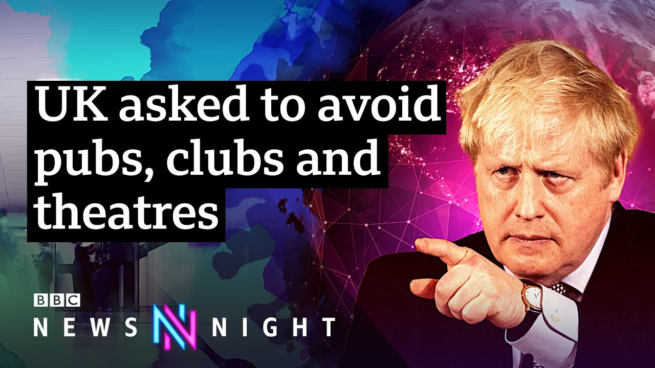 Government asks UK to stop ‘non-essential’ contact - BBC Newsnight