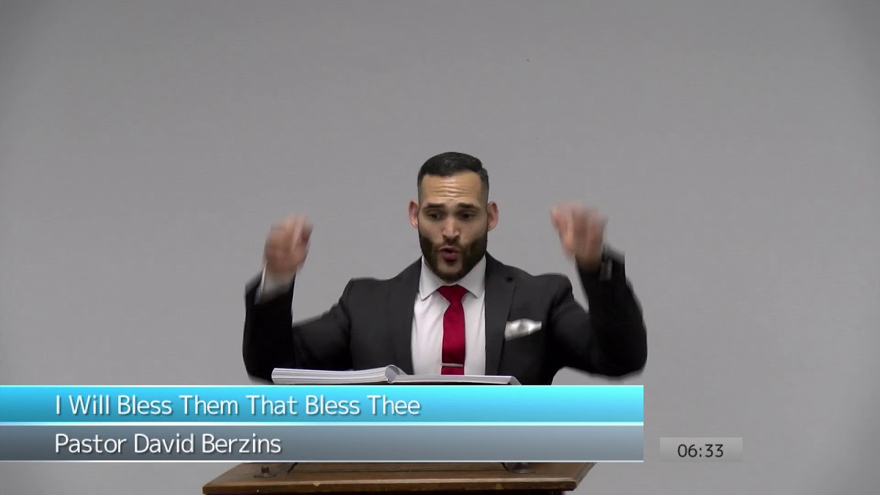 I Will Bless Them That Bless Thee