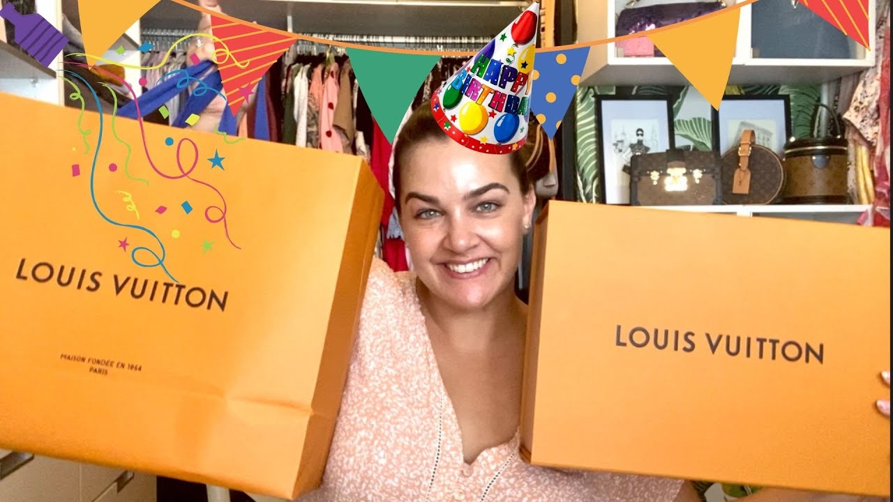 LOUIS VUITTON UNBOXING - WHAT I GOT FOR MY BIRTHDAY!