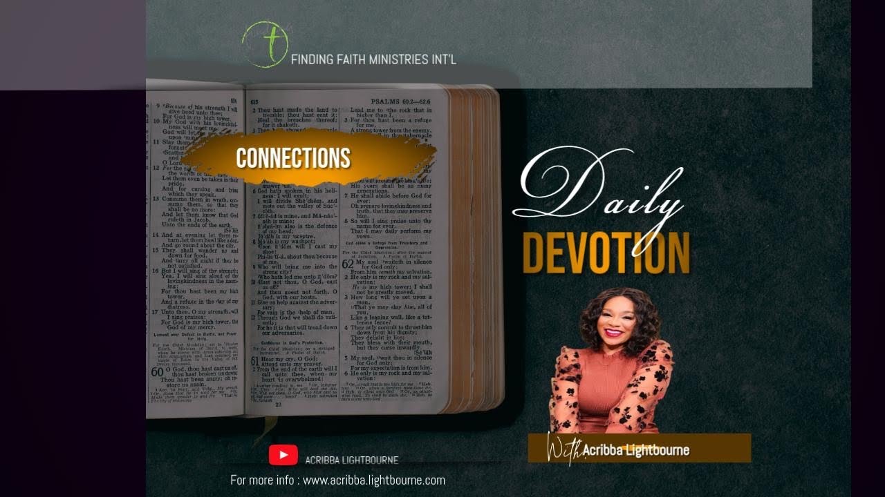 CONNECTIONS ~ John 15:5 